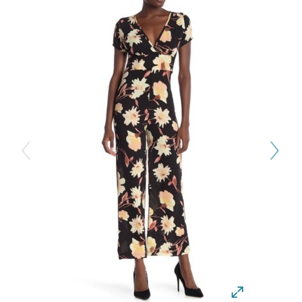 Velvet Torch Floral Jumpsuit